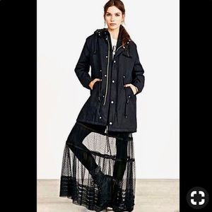 Urban Outfitters Cheap Monday Black Parka Coat